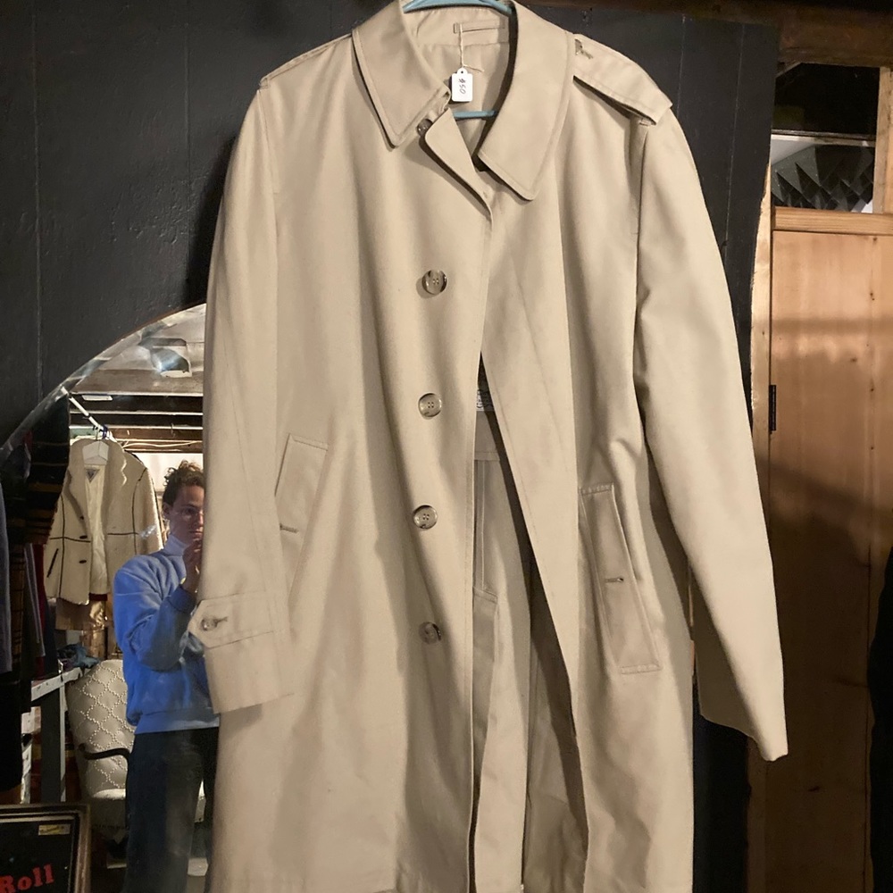 Vintage London fog trench coat